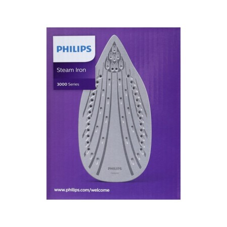 PHILIPS DST3020/30 iron, ceramic sole, 2200 watts, 35 g/min, 300 ml, purple-5