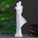 Figure "couple" White, 7x14x39cm