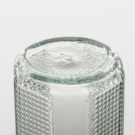 Glass jug with a lid of the shares "ribbed boundaries", 1 liter-4