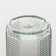 Glass jug with a lid of the shares "ribbed boundaries", 1 liter