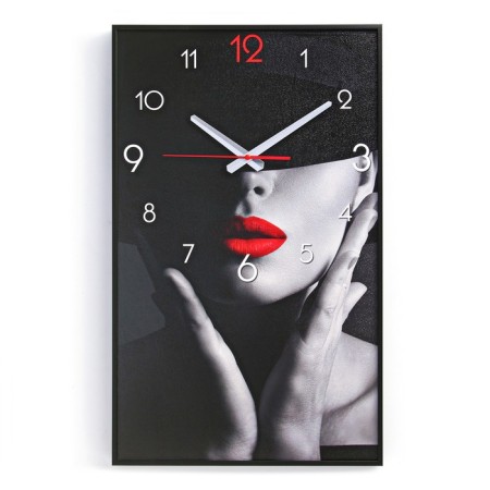 Carty clock, interior "girl", smooth move, 57 x 35 x 4 cm