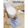 Wallet Rug "Santa Claus under the Christmas tree", anti -slip, size 50x50 cm
