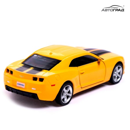 Metal Camaro Camaro, 1:32, doors, inertia, yellow color open-4