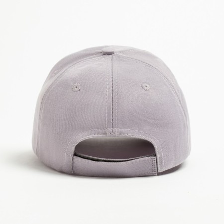 Minaku plain cap, light gray color, size 54-56-2
