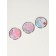 Folding mirror “circles”, d = 7.2 cm, with an increase, the color of mix