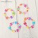 Bracelet Children's "Choselka" butterflies fluttering, color mix