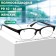 Ready glasses GA0141 (color: C1 black; diopter: +1; tint: no)