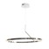Lamp with DDD "Holly" LED 48W 3000-6000K white-gold 60x60x22 cm