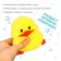 Baby sponge for bathing "chicken", foam