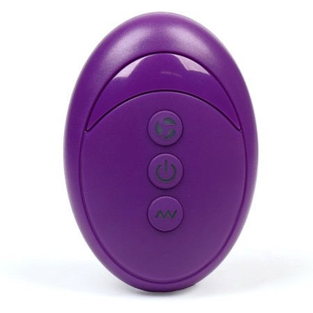 Vibrator for steam oats, flexible, silicone, remote control, purple-9
