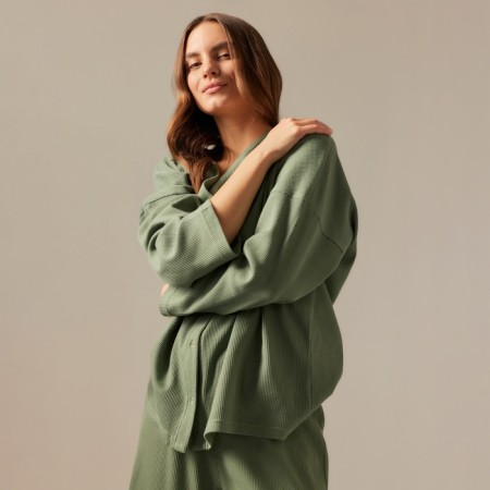 Home suit (shirt and trousers) SL Home p. S, olive-1