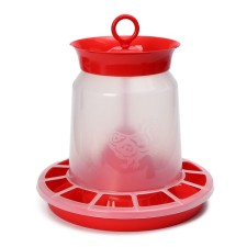 Bunker feeder for poultry at 10 kg, plastic
