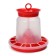 Bunker feeder for poultry at 10 kg, plastic