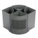 Organizer stand for the Office "Quartet-360", gray