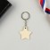 Magnet and keychain "Star Tricolor", set 2 items