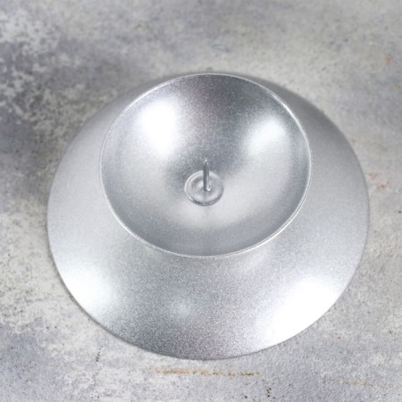 Gadal N "Gadal N" metal per candle, 7.3x3 cm, silver-2