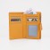Women's wallet on magnet, yellow color
