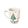 Porcelain mug in gift packaging of the share "New Year. Christmas tree ", 350 ml, white color