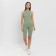 T-shirt female minku: Basic line olive color, rr 42