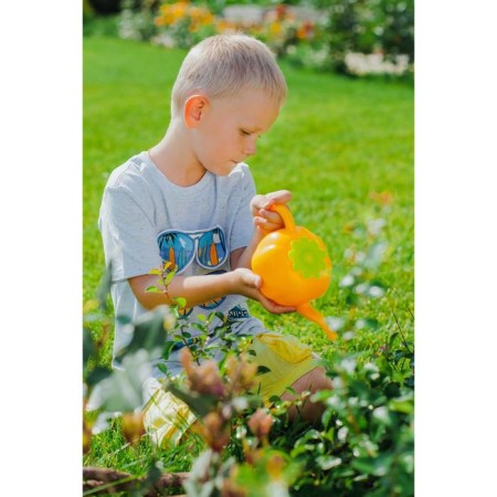 Children's watering can, 0.55 liters, without a diffuser, "pumpkin"-3