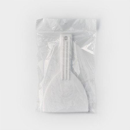 Confectionery spatula with a handle of a share, 16.5 × 9.5 cm, white color-3