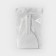 Confectionery spatula with a handle of a share, 16.5 × 9.5 cm, white color