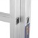 Tundra staircase, two -section, aluminum, 7 steps