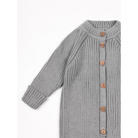 Knitted Knot Killed with Pure Love Tot hat, height 68 cm, color gray color-8