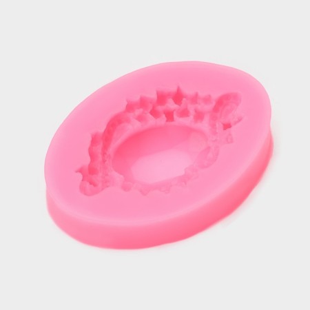 Mold "Gemstones", silicone, 6 × 4.3 cm, color mix-2