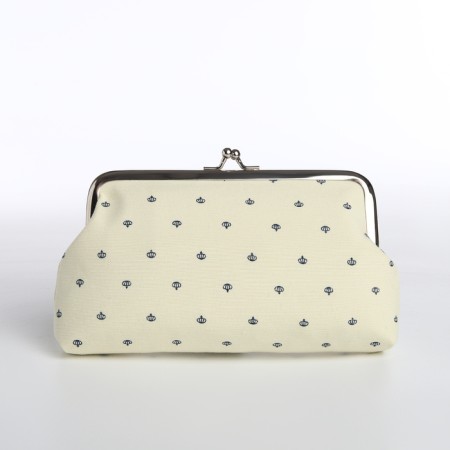 Cosmetic bag, beige color-1