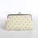 Cosmetic bag, beige color