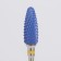 Ceramic milling cutter for “corn manicure”, super fine cut, 6 × 15 mm, in a plastic case, blue color