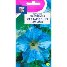 Bright -flowered flowers of petunia 
