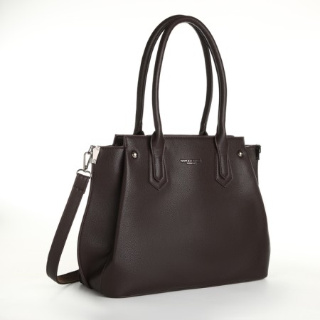 Bag Women's Tout, on lightning, dark brown color-2