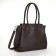 Bag Women's Tout, on lightning, dark brown color