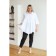 Female blouse, size 70, white color