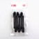 Hair clips, set - 6 pcs, 10.5 cm, black color