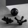 Body massage Windigo LEM-11, percussion, 25 watts, 12 nozzles, 5 modes, black