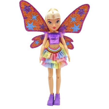 Winx Club Bling The Wings "Stella", with wings and glitter, 24 cm-1