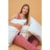 The pillow is low, size 50x70 cm, color mix