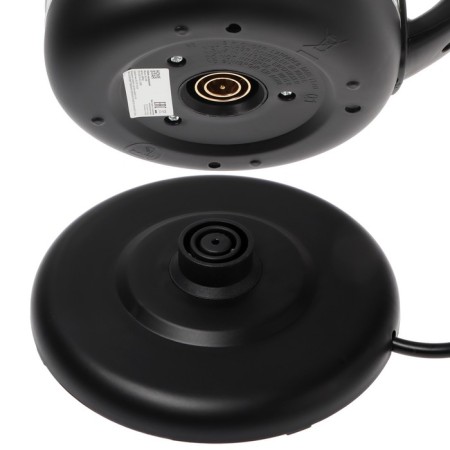 Electric kettle Homestar HS-1018, glass, 1.8 l, 1500 watts, black-6