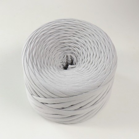 Knitted yarn, width 7-9 mm, 100m/295 gr ± 10% (43 - gray)-1