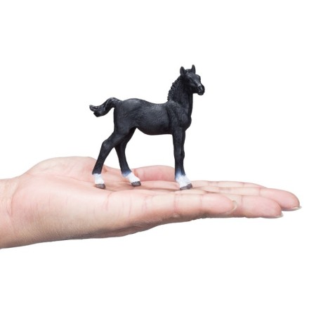 Figure Konik "Hanoverian foal, black"-5