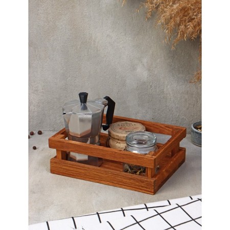 Claus - an organizer for ADELICA spices, 21 × 16 × 6.5 cm, oak-9