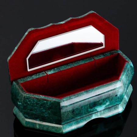 Casket "Winter", 17x7x6, stone baby, coil-4
