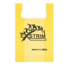 T -shirt package, polyethylene 