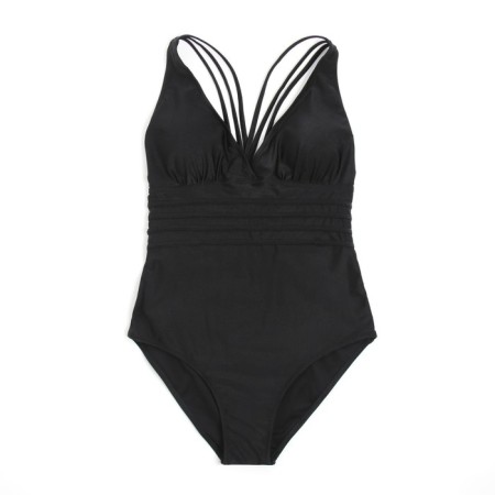 Female swimsuit, combine with open back minku color Black, size 44-4