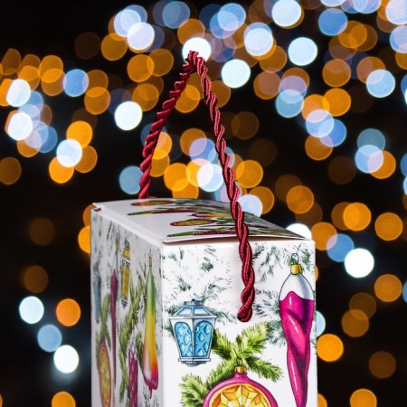 Gift box "New Year traditions", 14 x 5.5 x 19 cm-4