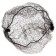 Grace Dance hair grid, cobweb, 30 cm, black color