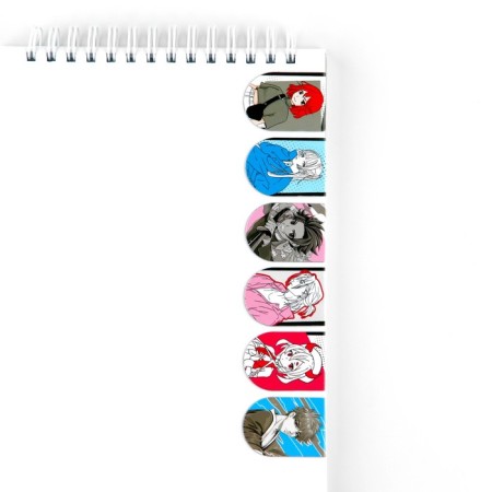 Magnetic bookmarks 6 pieces on the Comic Subway-3